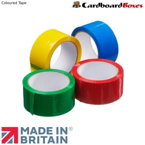 Coloured Tapes -  Available Colour (Blue, Green, Red, White, Yellow) - 48mm x 66M