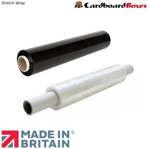 Stretch Wrap, Clear & Black